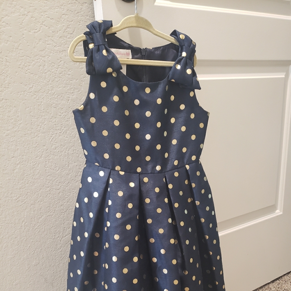 Navy blue dress